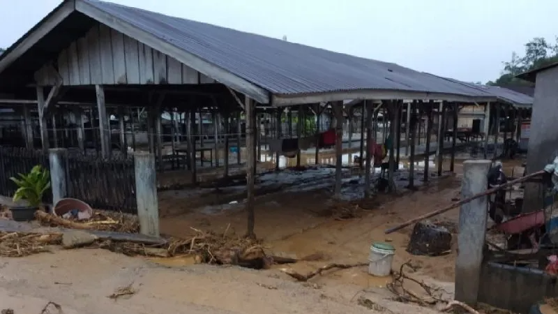 4 Rumah Hanyut, Ratusan Terdampak Banjir di Tapanuli Utara, BPBD Masih Lakukan Pendataan