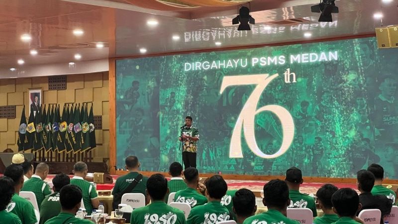 Bobby Nasution Targetkan PSMS Medan Promosi Liga 1 di Usia ke-77, Siap Ambil Alih Jika Gagal