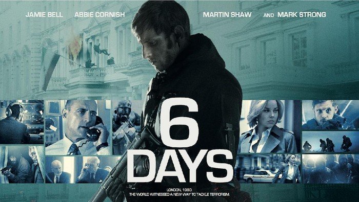 Sinopsis Film 6 Days: Kisah Jamie Bell dalam Penyanderaan Guncang Dunia Tayang di Bioskop Trans TV Malam Ini