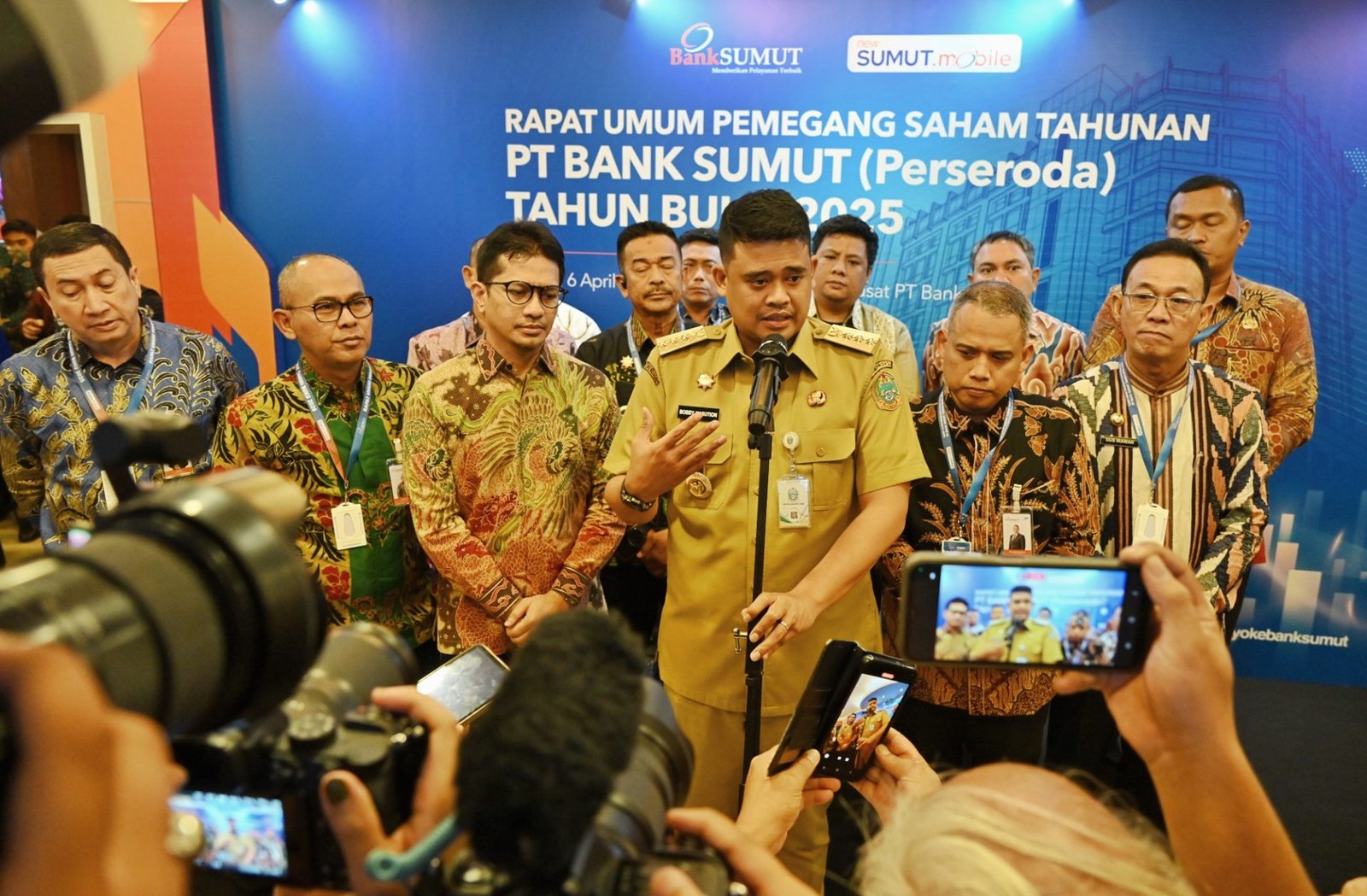 Bobby Nasution Pacu Bank Sumut Capai KBMI 2 agar Naik ke Kelas Menengah