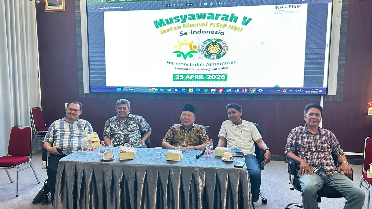 IKA FISIP USU Gelar Musyawarah V Nasional, Ribuan Alumni Diajak Pulang Kampus