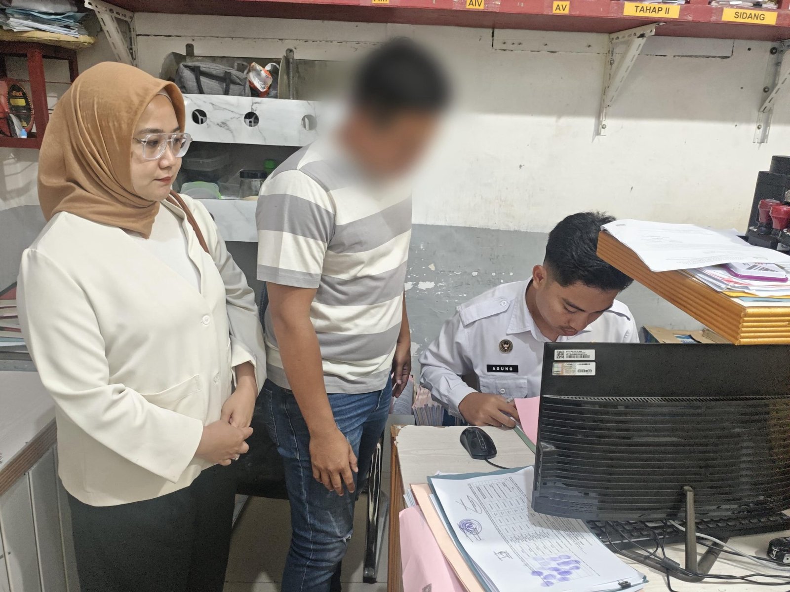 Kejari Belawan Eksekusi Terpidana DPO Kasus KDRT