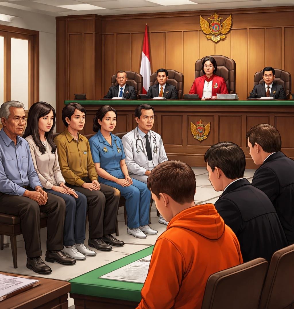 Anak Bunuh Ibu Mulai Disidang di PN Medan, Lima Saksi Dihadirkan JPU