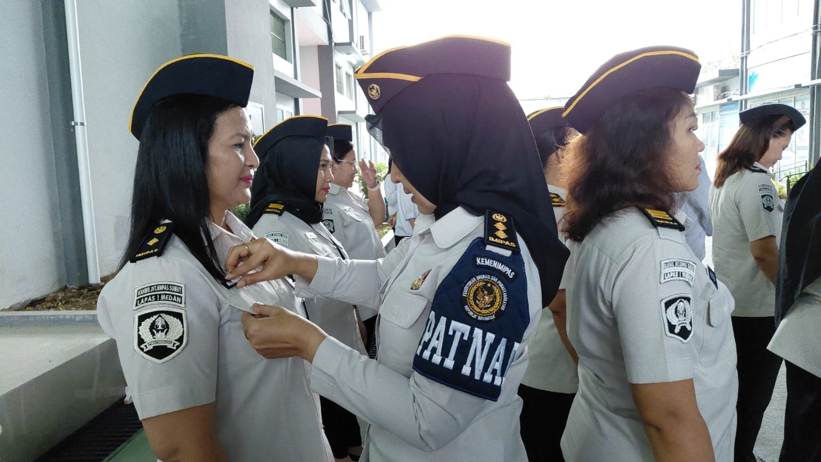 Tegakkan Disiplin, Lapas Kelas I Medan Sidak Seragam Pegawai