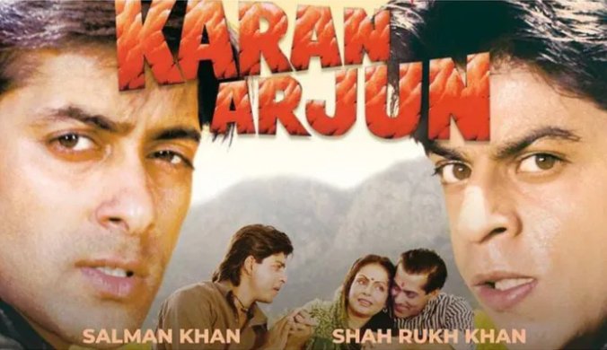 Sinopsis Film Karan Arjun: Kisah Salman Khan dan Shah Rukh Khan Balas Dendam Ta