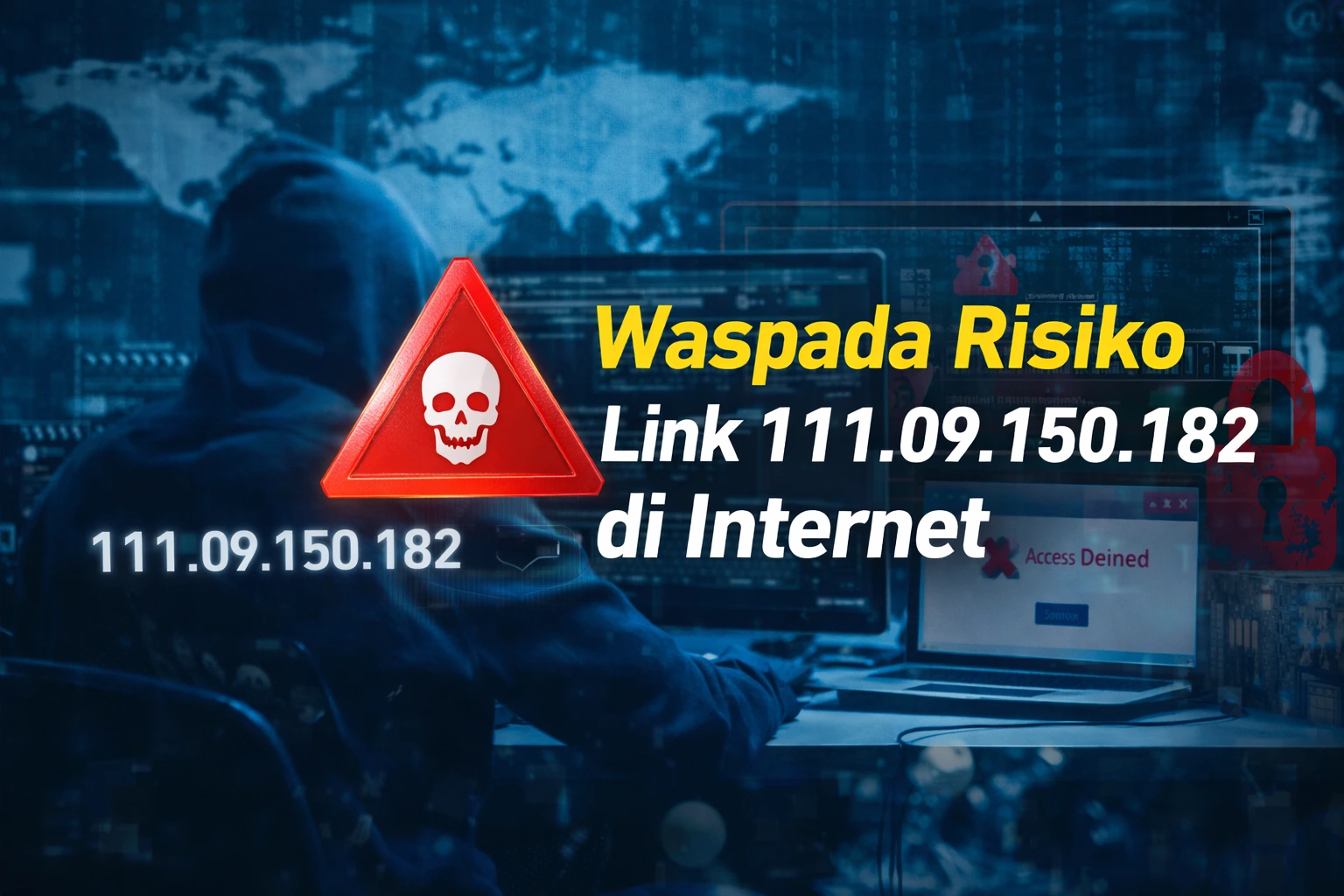 Fenomena Kode IP Viral 111.09.150.182 di Internet, Warganet Diingatkan Waspada Link Berbahaya