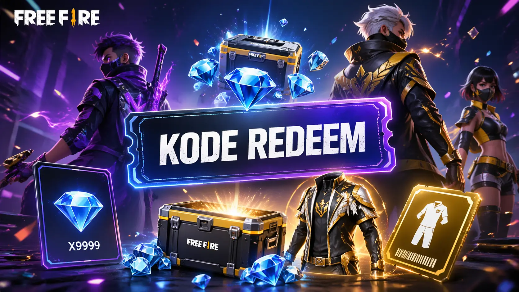 Kode Redeem FF Hari Ini 23 April 2026 Terbaru dari Garena, Klaim Diamond & Bundle Sultan Gratis