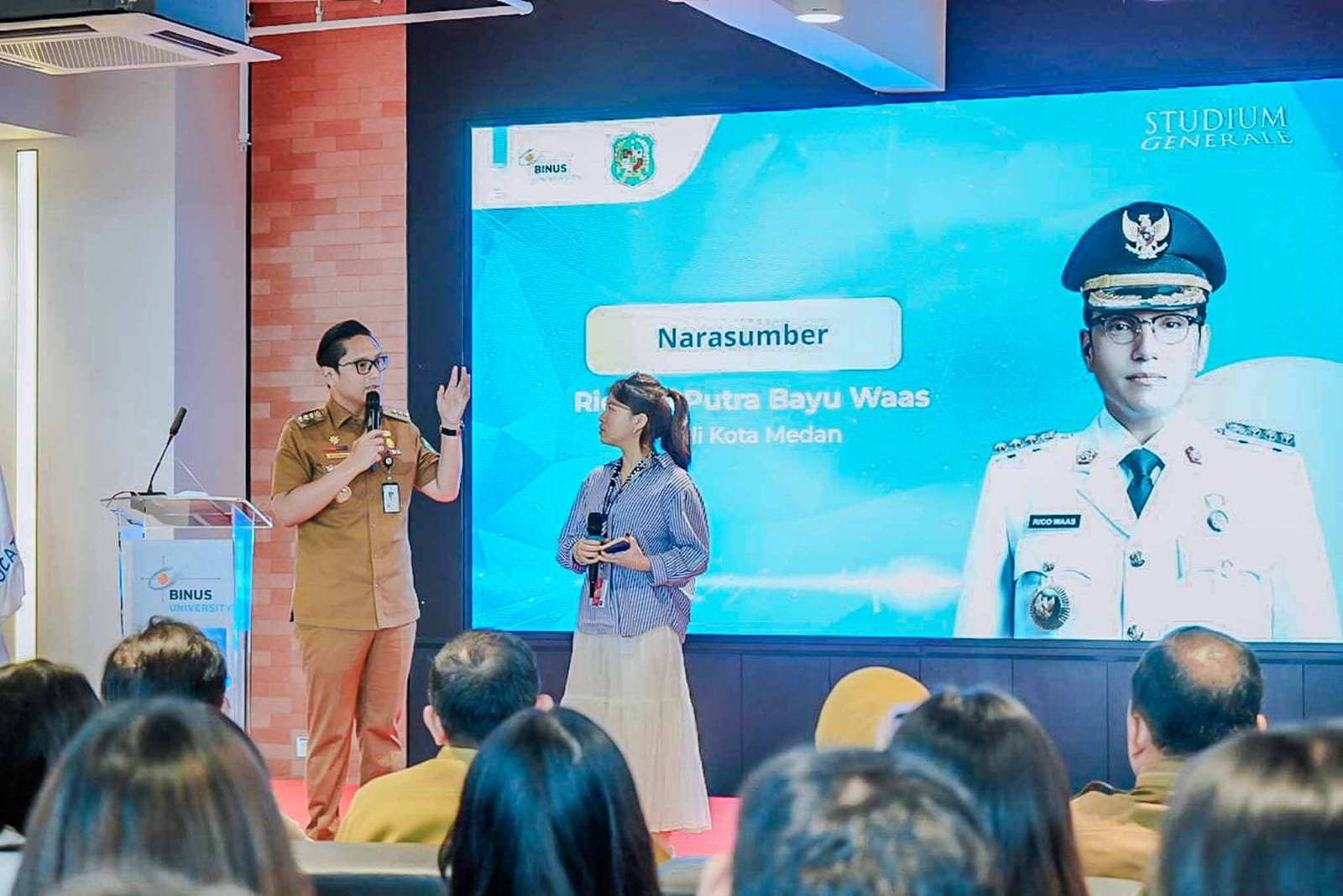 Mahasiswa Diajak Gali Mimpi dan Nyalakan Nyali Oleh Wali Kota Medan