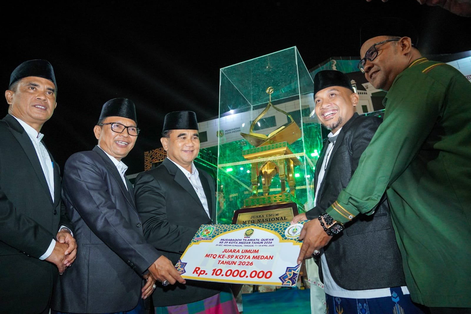 Medan Selayang Juara Umum MTQ Ke-59 Kota Medan