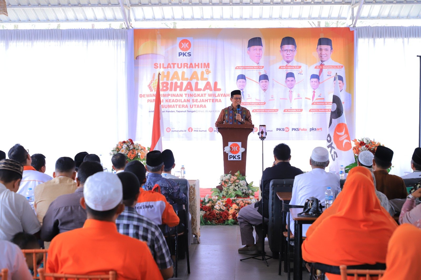 PKS Sumatera Utara Gelar Halal Bihalal di Tapanuli Tengah