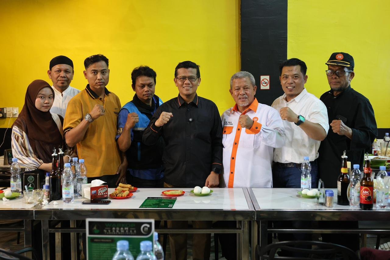 Bertemu Buruh, DPW PKS Sumatera Utara Nyatakan Siap Berkolaborasi Mewujudkan UU Ketenagakerjaan yang Berkeadilan