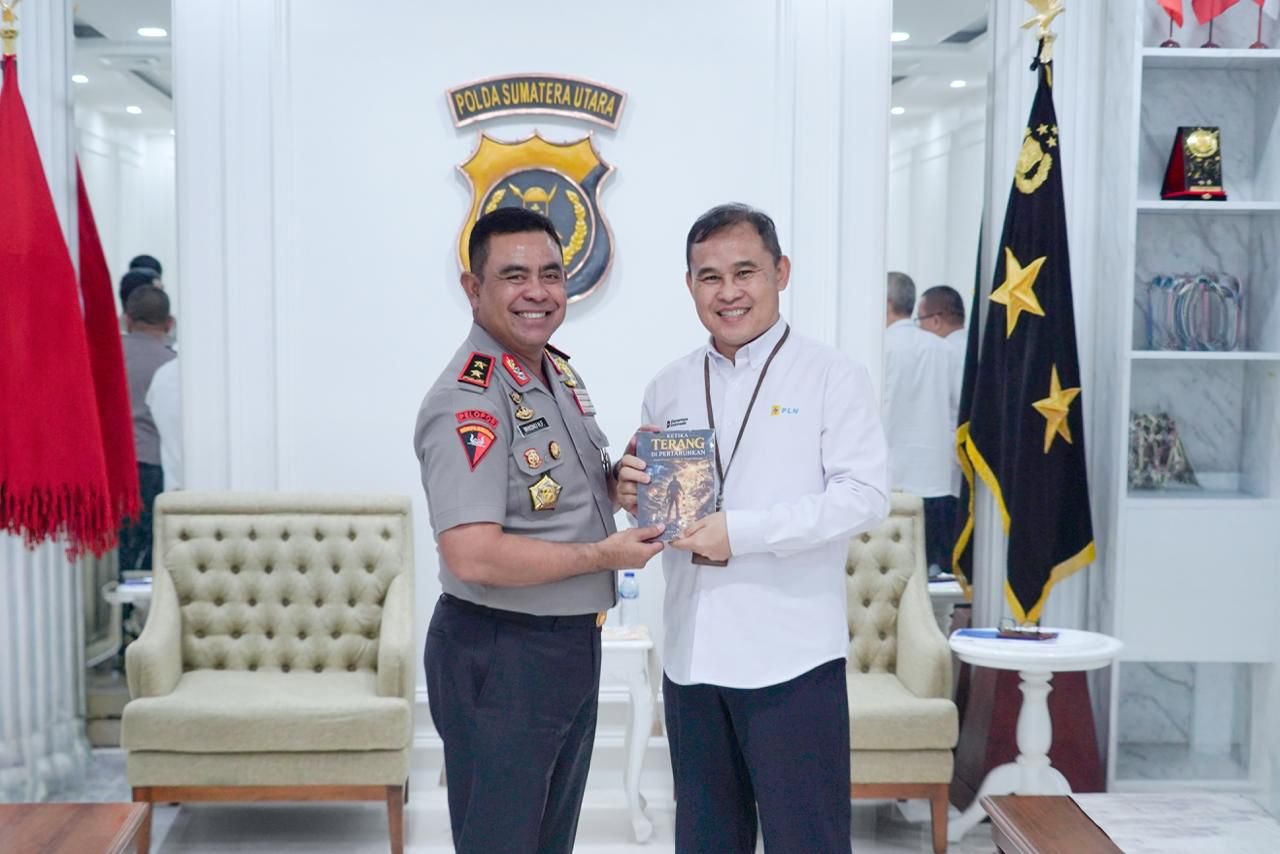 PLN UID Sumut Perkuat Kolaborasi dengan Polda Dukung Transisi Energi Nasional