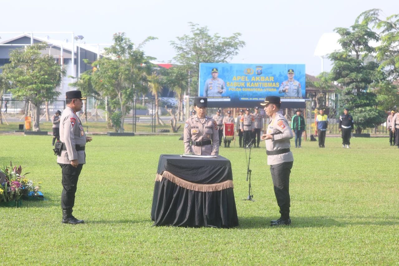 Apel Sabuk Kamtibmas, Kapolda Sumut Tekankan Kekuatan Sinergi Jaga Stabilitas Keamanan