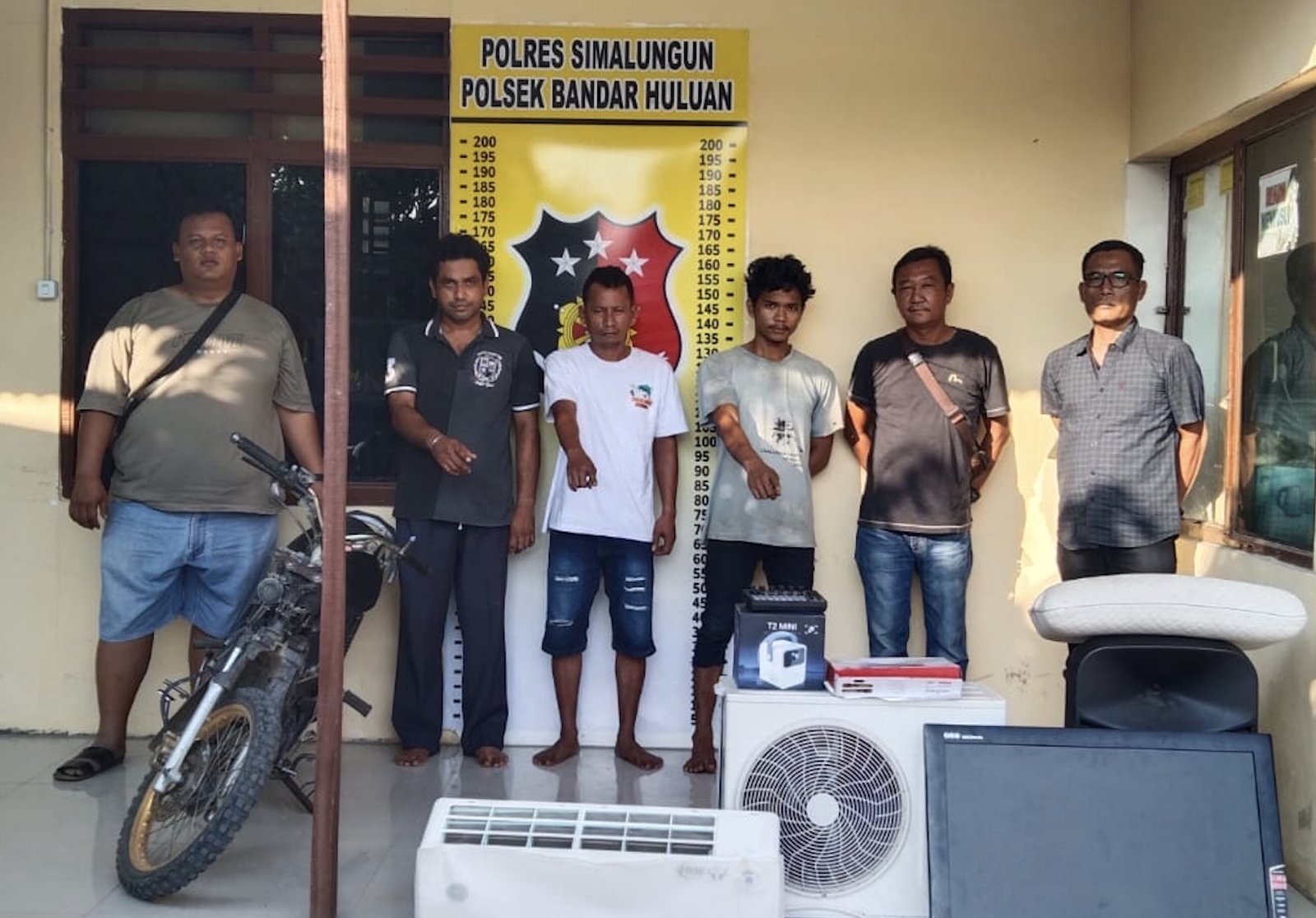 Gerak Cepat! Reskrim Polsek Bandar Huluan Ringkus Tiga Pelaku Curat dalam Satu Malam