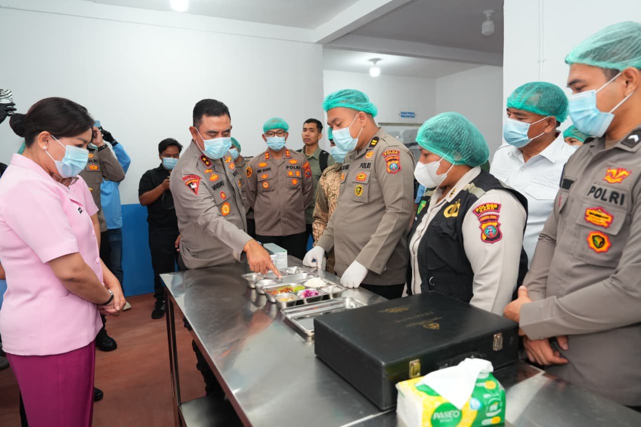 Empat SPPG Polres Karo Dukung Program MBG Diresmikan Kapolda Sumut