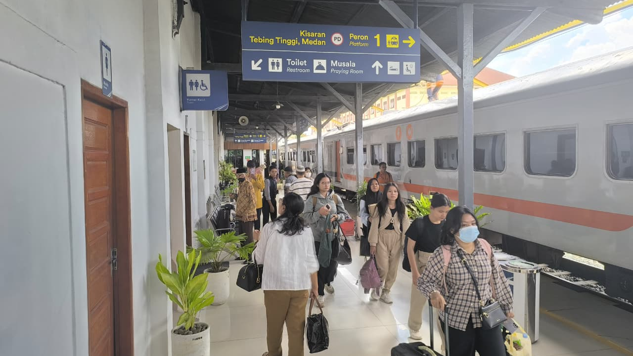 Kinerja Stasiun Kisaran Melesat, Layani 54 Ribu Penumpang dan Perkuat Ekonomi Sumut