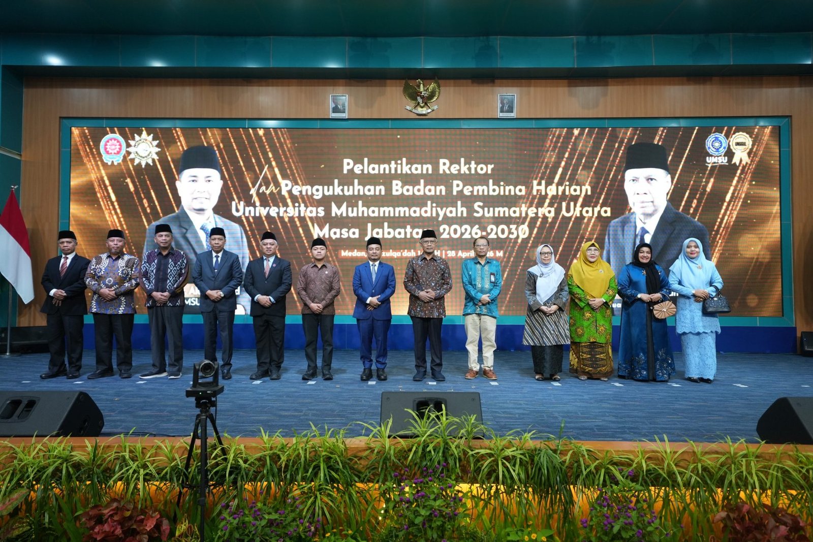 PP Muhammadiyah Lantik Prof. Akrim Jadi Rektor UMSU 2026–2030