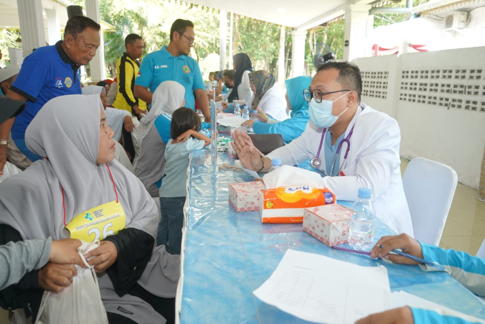  247 Jemaah Calon Haji Asahan Jalani Tes Kebugaran Jasmani