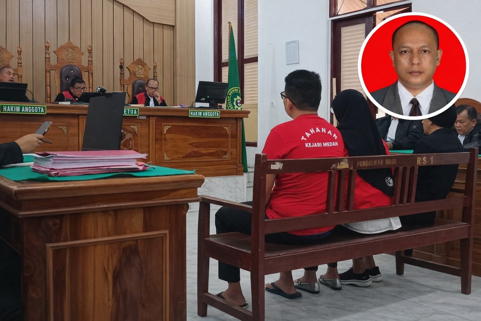 Hakim PN Medan Larang Wartawan Foto Sidang Alasan KUHAP Baru