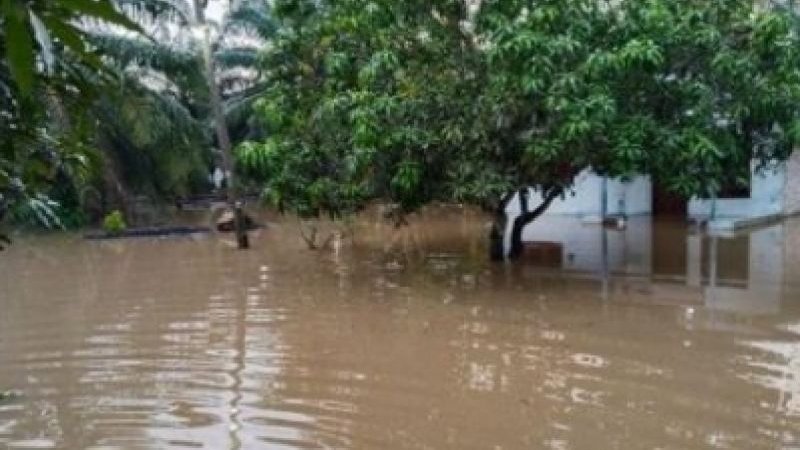 Banjir Rendam Asahan, 532 Warga Terdampak Akibat Luapan Sungai Hianga