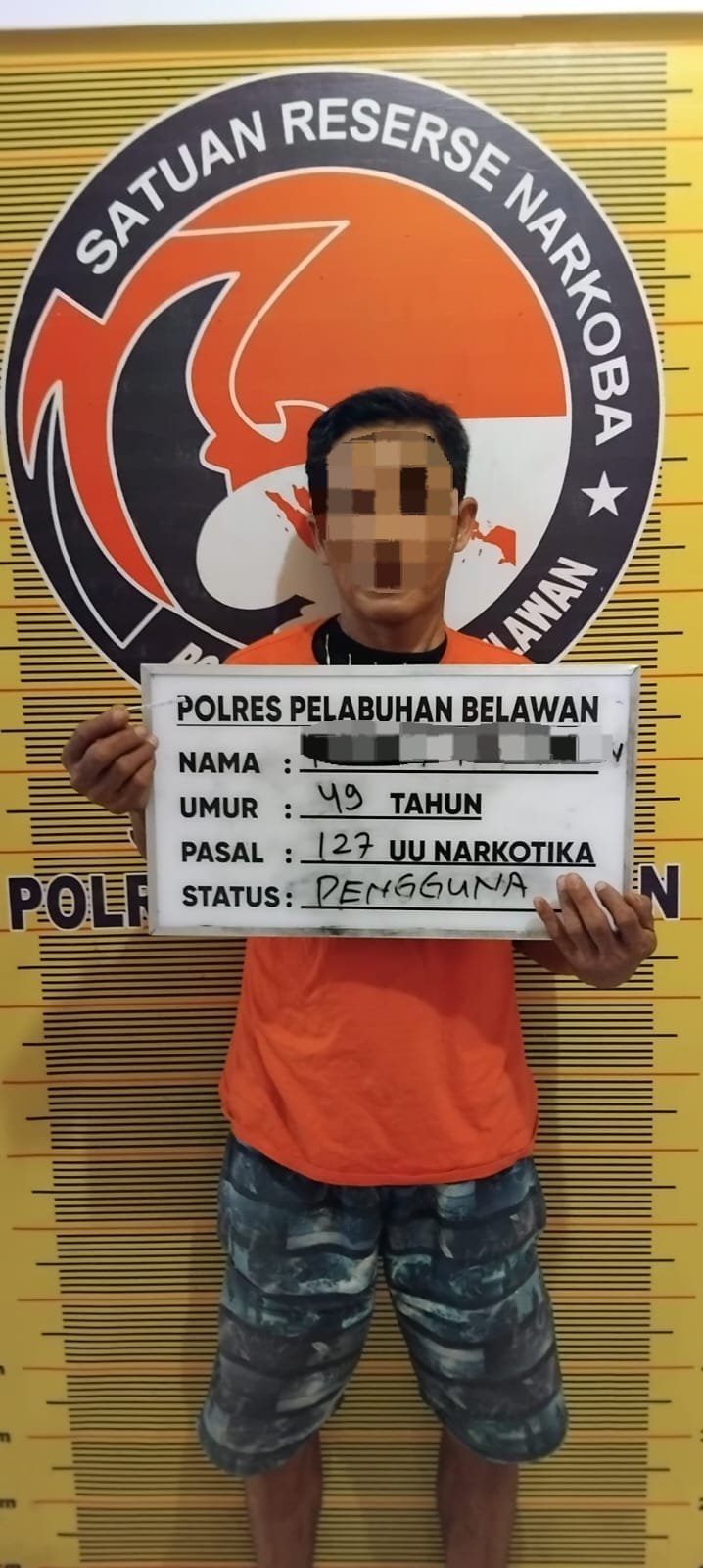 Polres Pelabuhan Belawan Amankan 7 Tersangka dalam Penggerebekan di Karang Berombak