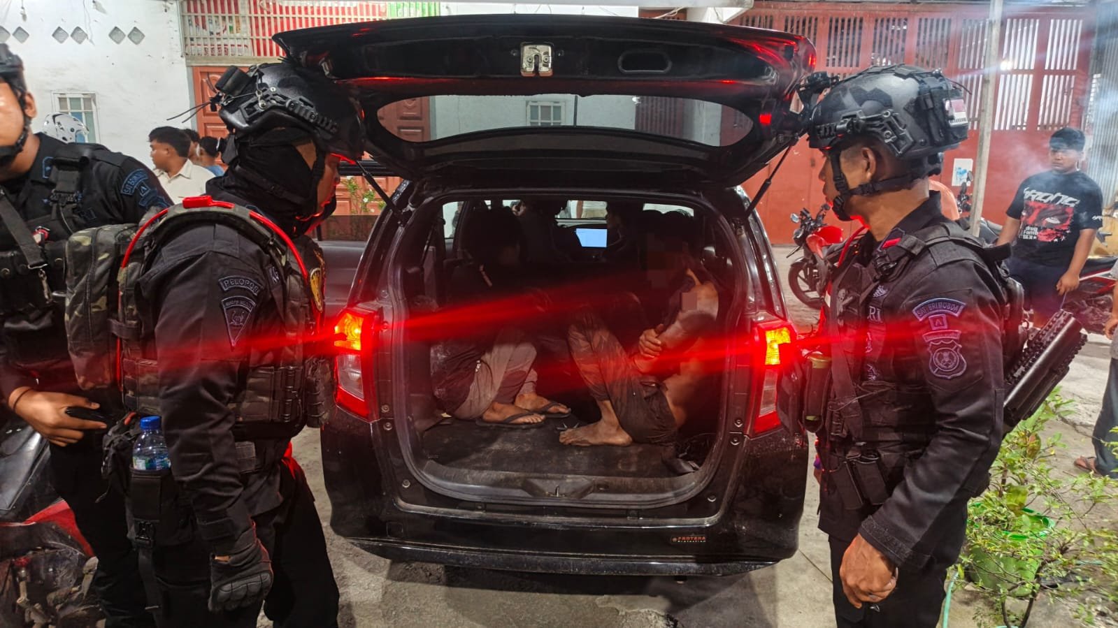 Brimob Sumut Amankan 2 Pelaku Percobaan Pencurian Saat Patroli Dini Hari