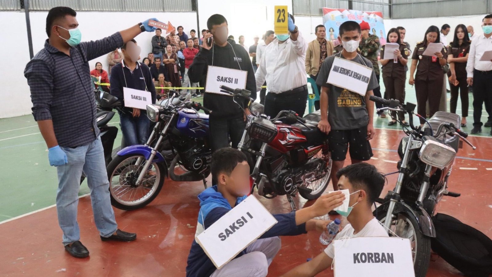 26 Adegan Diperagakan Saat Rekonstruksi Kasus Penganiayaan yang Tewaskan Korban di Doloksanggul  