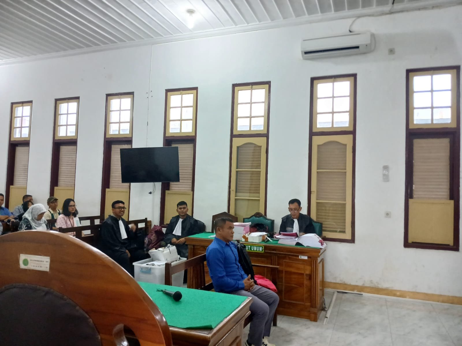 Mantan Kades Muara Bolak Didakwa Korupsi Dana Desa Hampir Rp3 Miliar