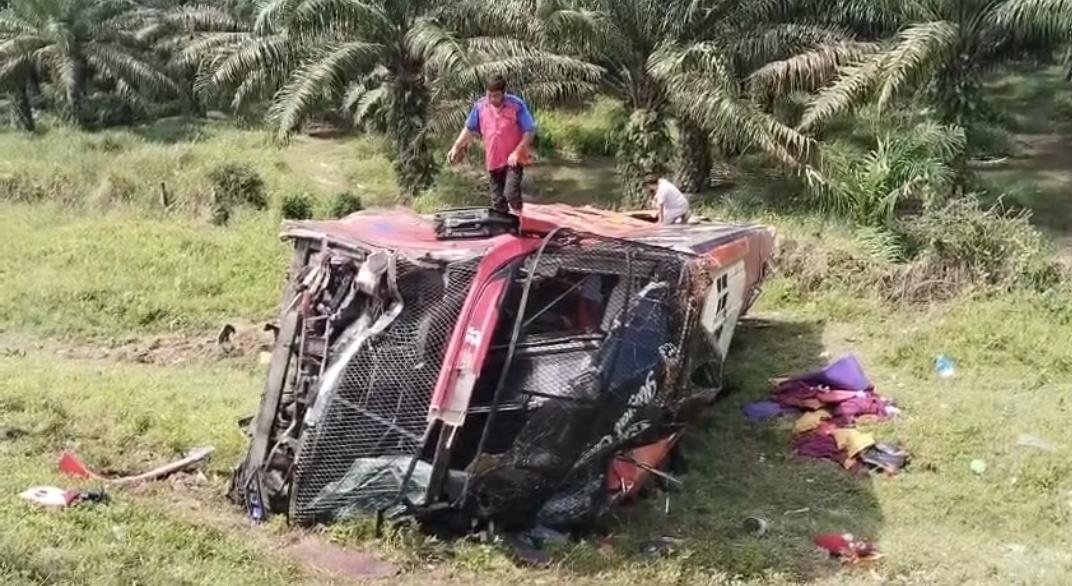 Identitas Korban Kecelakaan Maut Bus Halmahera di Tol Kuala Namu: 4 Meninggal Dunia, 18 Penumpang Dirawat