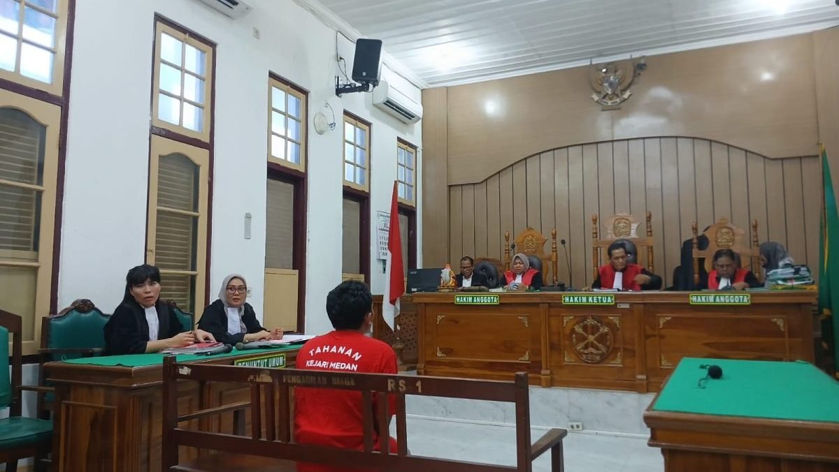 Sopir Angkot di Medan Divonis 7 Bulan Penjara, Bantu Jual Emas Hasil Pencurian dan Pembakaran Rumah