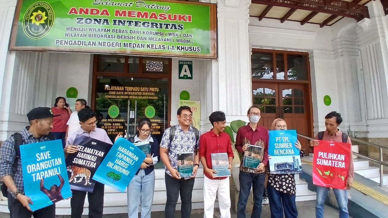 Walhi Gugat PT TPL, Tuntut Pemulihan Bencana Ekologis Rp2,6 Triliun