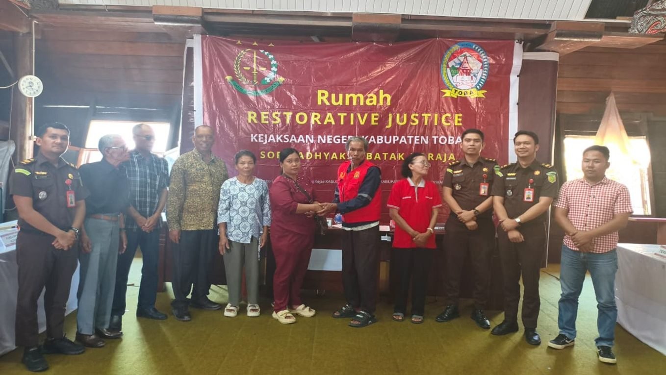 Kejati Sumut Hentikan Perkara Pengancaman Paman pada Keponakan di Toba lewat Restorative Justice