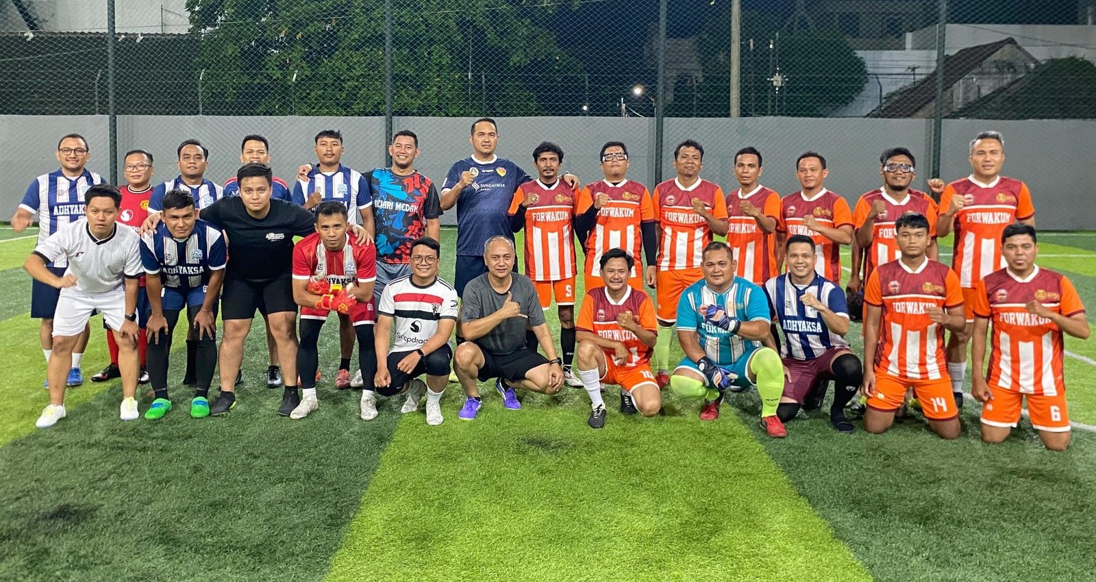 Perkuat Sinergi Kejari Medan-Forwakum Tanding Mini Soccer