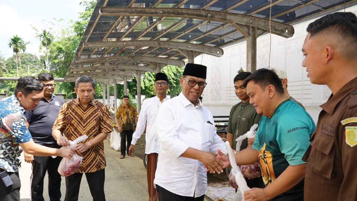 Kejati Sumut Sembelih 15 Hewan Kurban pada Idul Adha 1447 H