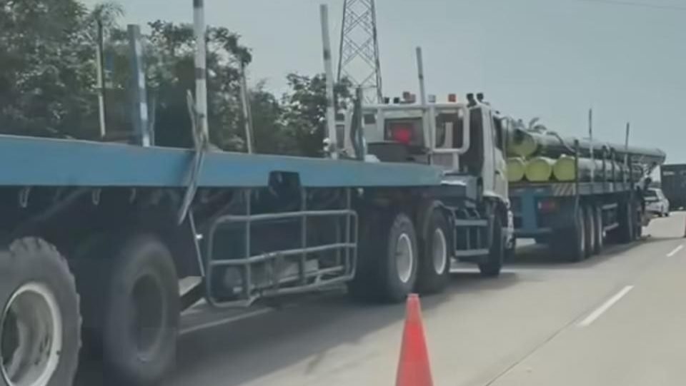 Kecelakaan Beruntun di Tol MKT, Dua Penumpang CRV Luka Berat