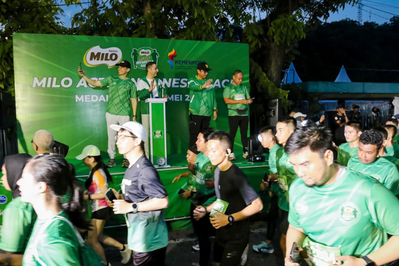 7.300 Pelari Ramaikan Milo Activ Indonesia Race 2026