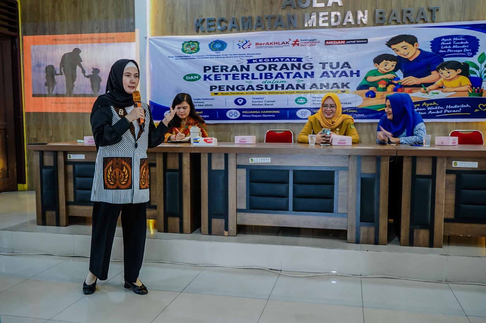 Pemko Medan Dorong Peran Ayah dalam Pengasuhan Anak