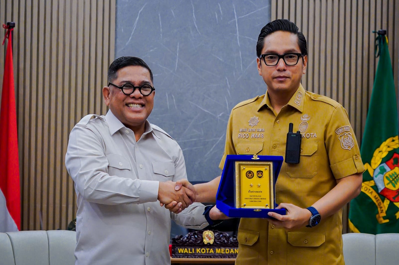 Wali Kota Medan Terima Audiensi Kakanwil Imigrasi Sumut, Perkuat Sinergi Pengawasan Orang Asing dan Pengungsi