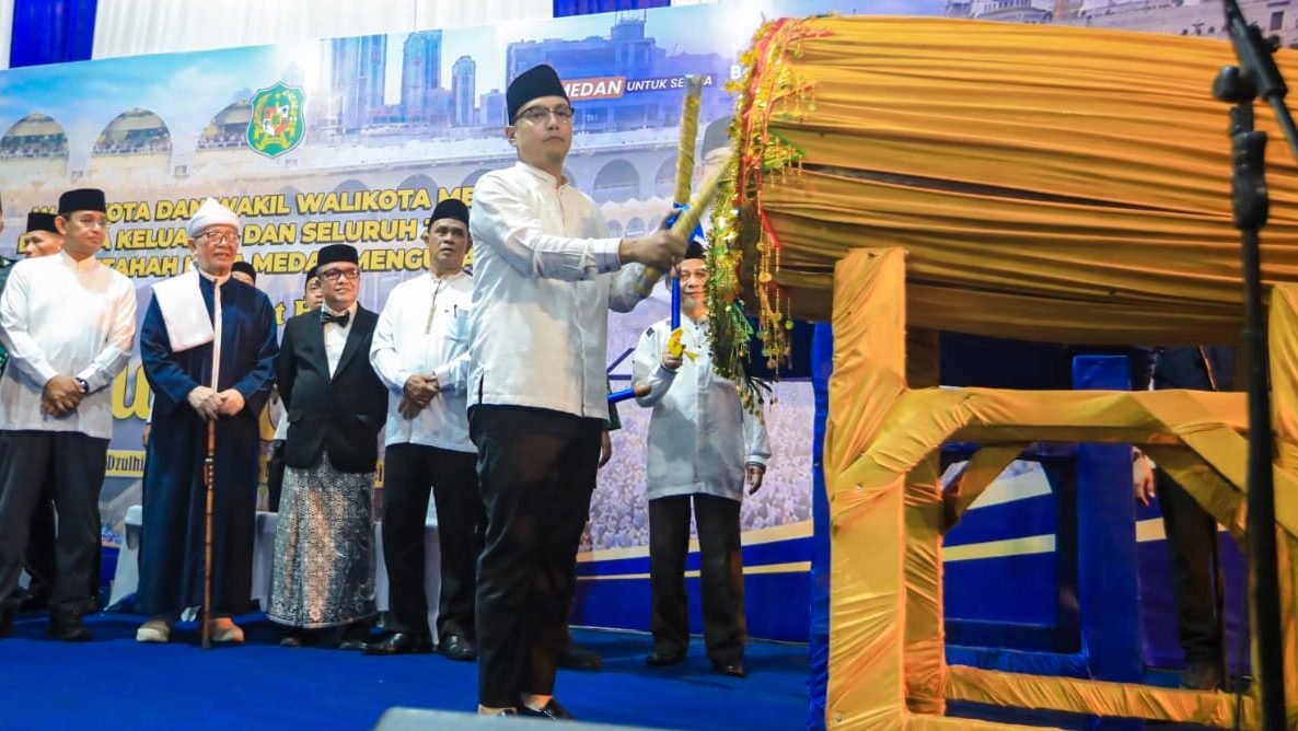 Malam Takbiran Iduladha 1447, Jajaran Pemko Medan Diajak Bekerja Ikhlas dan Penuh Pengorbanan
