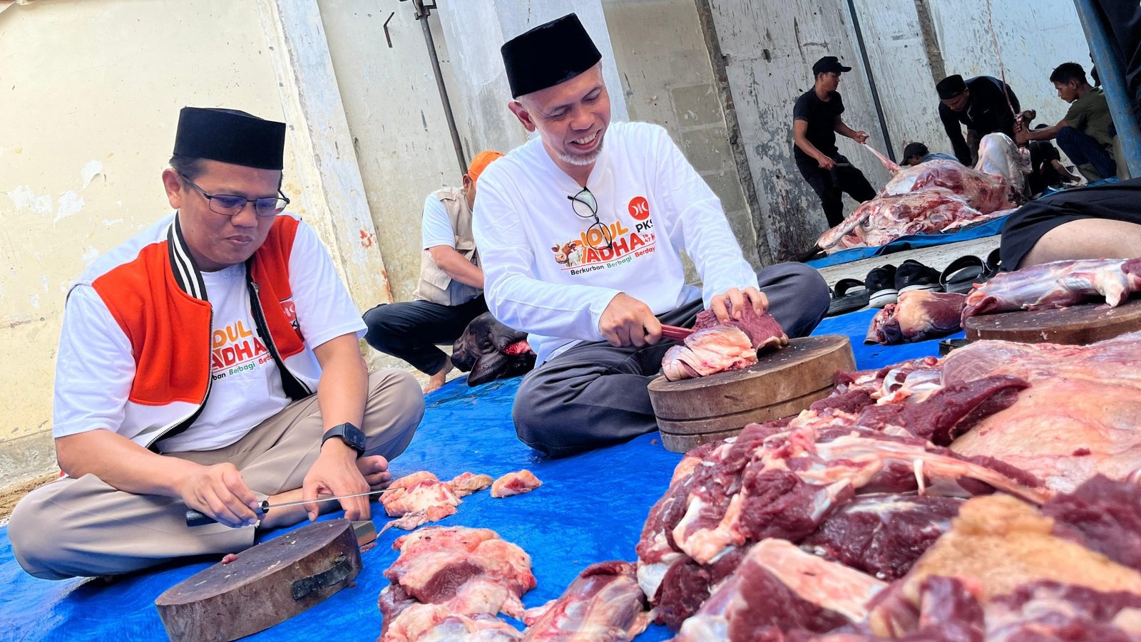 Tebarkan Kebaikan Iduladha, PKS Se-Sumut Sembelih 106 Sapi dan 197 Kambing