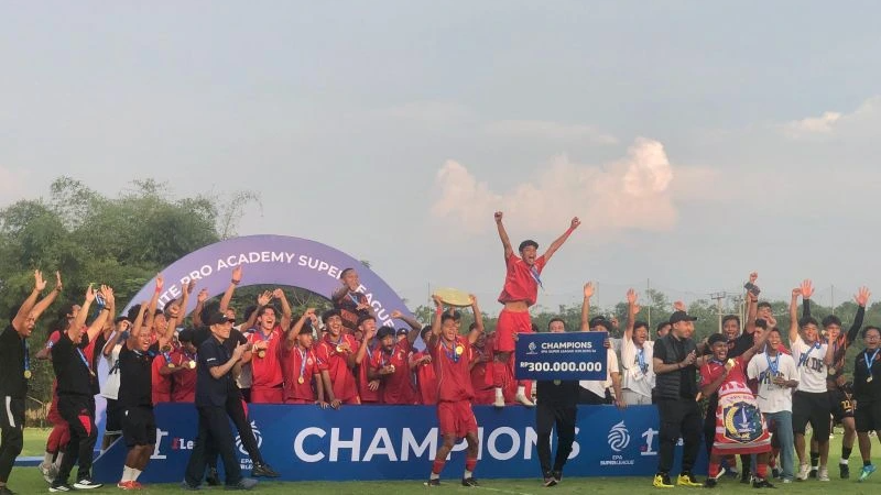 Persija Jakarta U20 Juara EPA Super League 2025/2026 Setelah Kalahkan Malut United