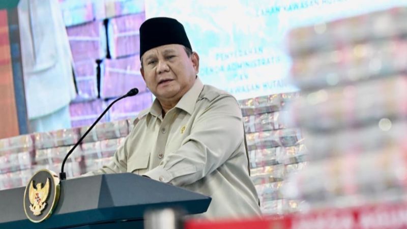 Presiden Prabowo Sentil Eksportir Sawit dan Batu Bara yang Simpan Devisa Ekspor di Luar Negeri