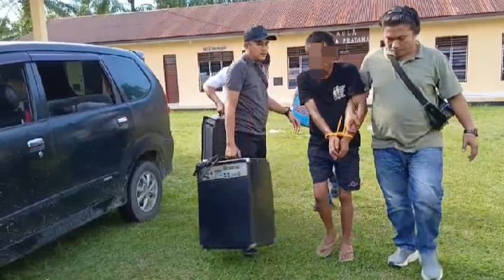 Pencuri Dua Unit Loudspeaker Gereja Dibekuk Polsek Tanah Jawa