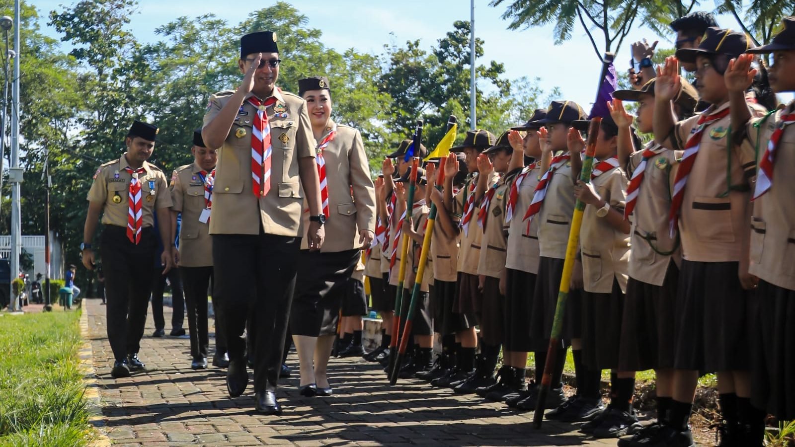 Buka Jambore Cabang Kota Medan 2026, Rico Waas Sebut Pramuka Wadah Pembentukan Karakter