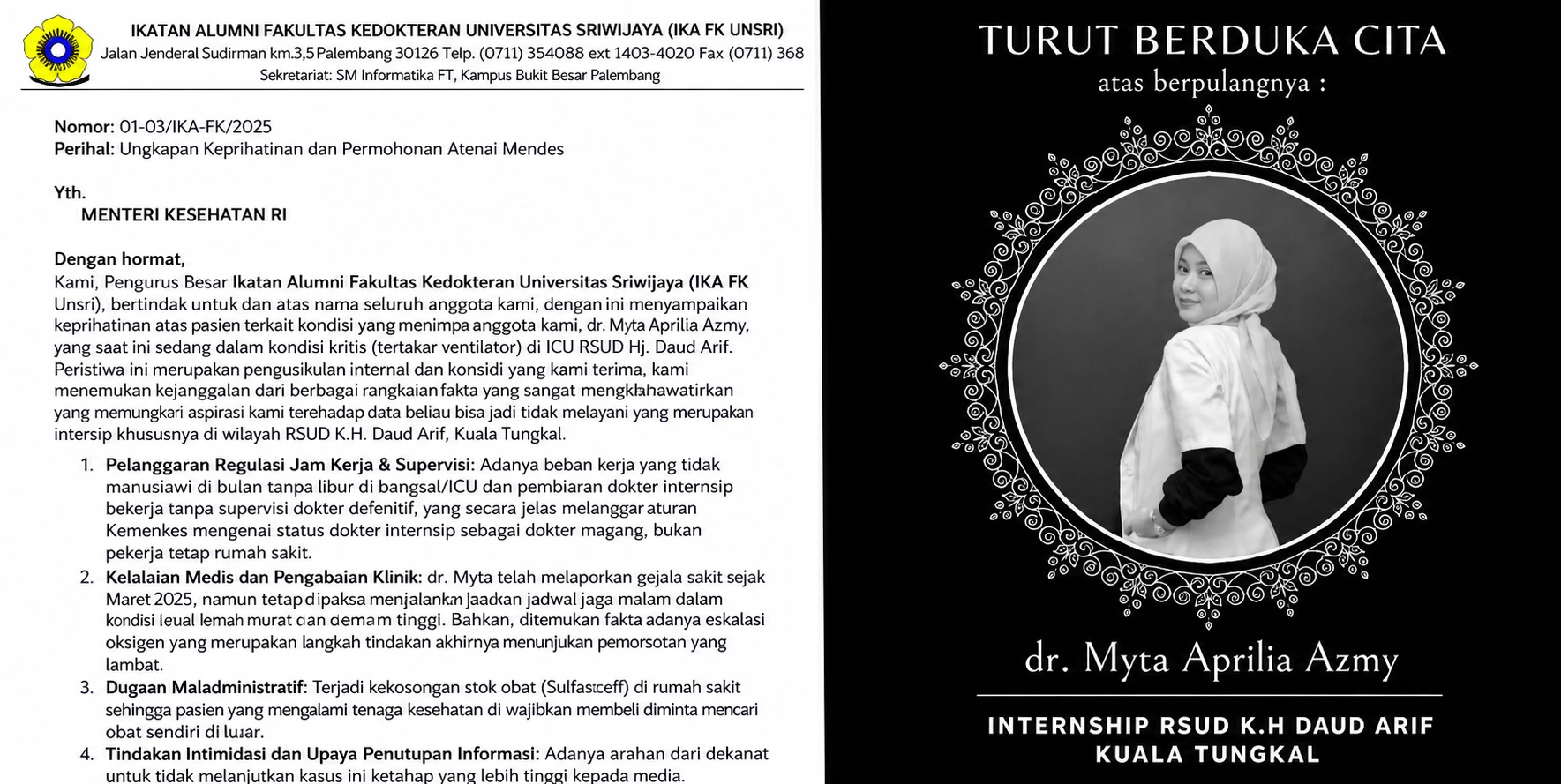 Fakta di Balik Dokter Internship Meninggal, dr Myta dan Dugaan Tekanan Kerja