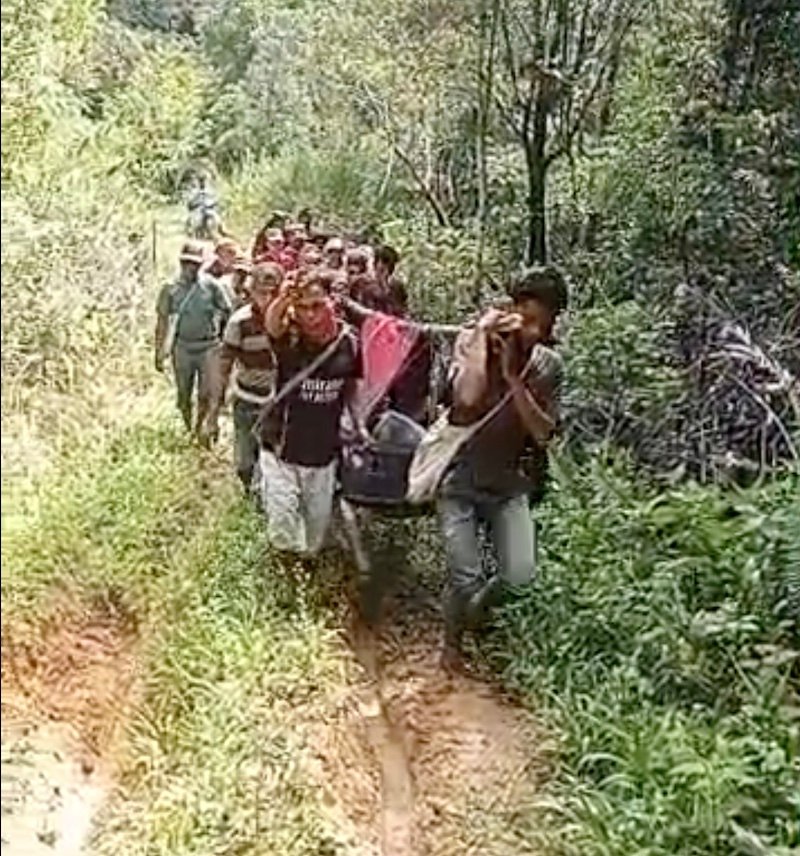 Kronologis Ibu Hamil di Tapsel Ditandu Pakai Bambu ke RSUD Sipirok, Ibu Selamat