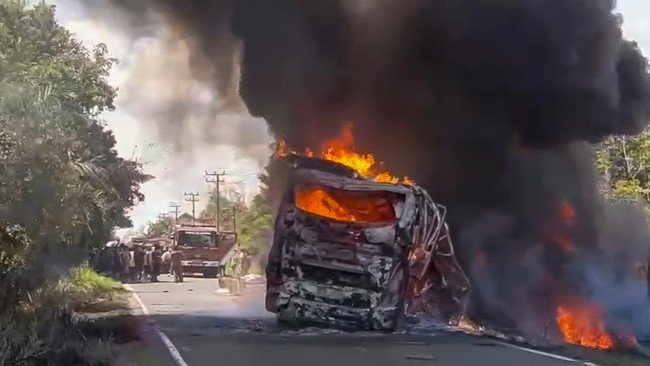 Sopir Bus ALS Tewas, Kernet Selamat dalam Kecelakaan Maut Tabrak Truk BBM di Muratara
