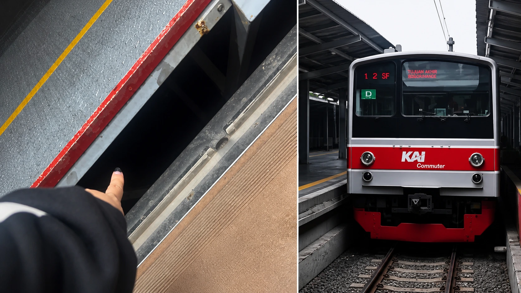 Viral Penumpang KRL Pergoki Pria Bersembunyi di Bawah Peron Stasiun Kebayoran, KAI Commuter Buka Suara