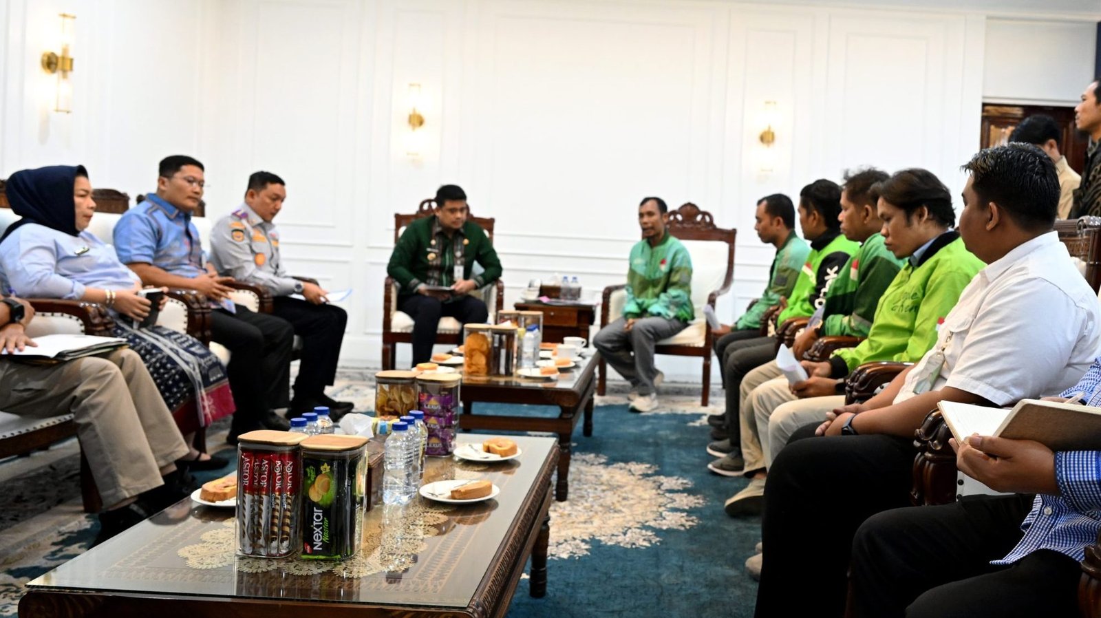 Gubsu Siap Jembatani Aspirasi Ojol ke DPR RI Asal Sumut