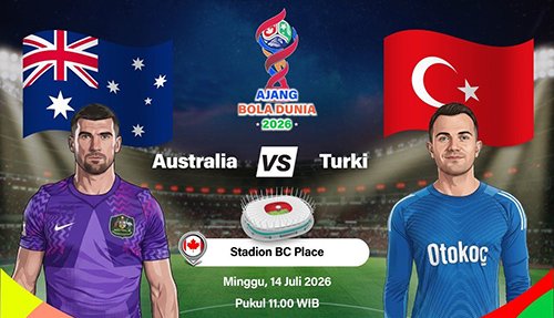 Piala Dunia 2026: Australia Libas Turki 2-0 Tempel AS ke Puncak Grup D